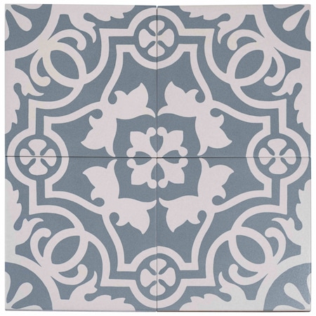 Andova Tiles Bliss 8 in. x 8 in. Porcelain Spanish / Moroccan Wall and Floor Tile SAM-ANDBLI290